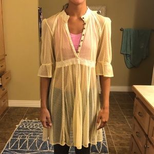 Free people sheer dress